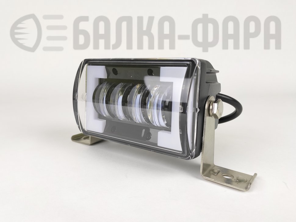 Фара светодиодная ближнего света с ДХО, 24 Ватт