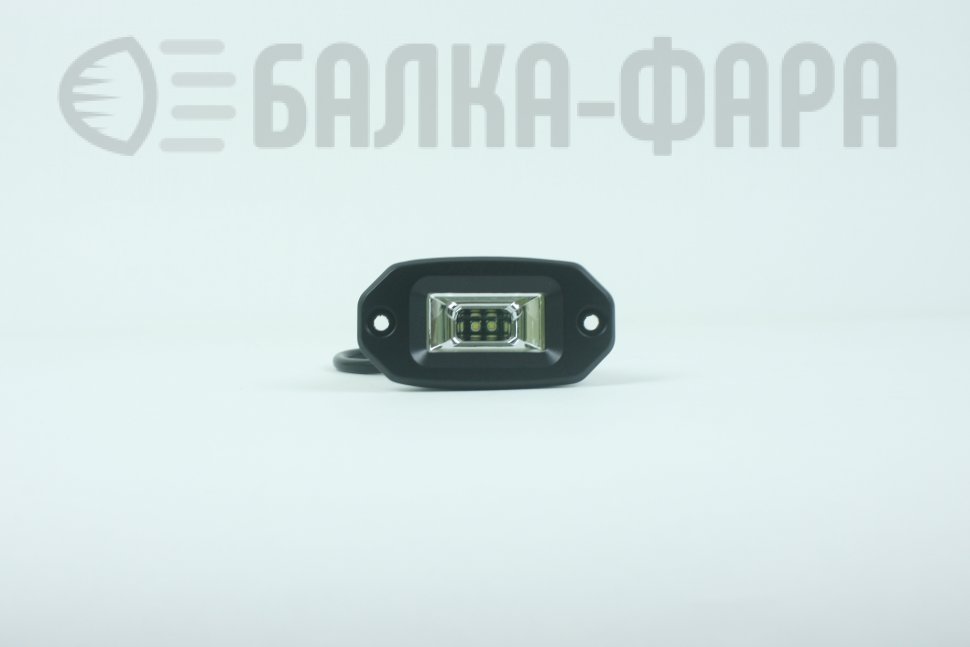 Врезная LED  фара ближнего света, 12 Ватт